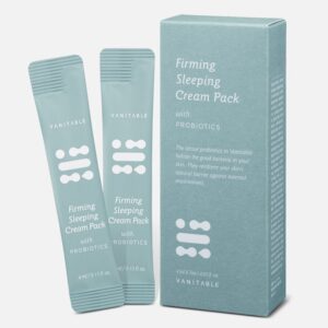 VENITABLE Firming Sleeping Cream Pack travel kit with Probiotics Korean Cosmetic